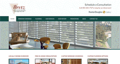 Desktop Screenshot of bretzinteriors.com